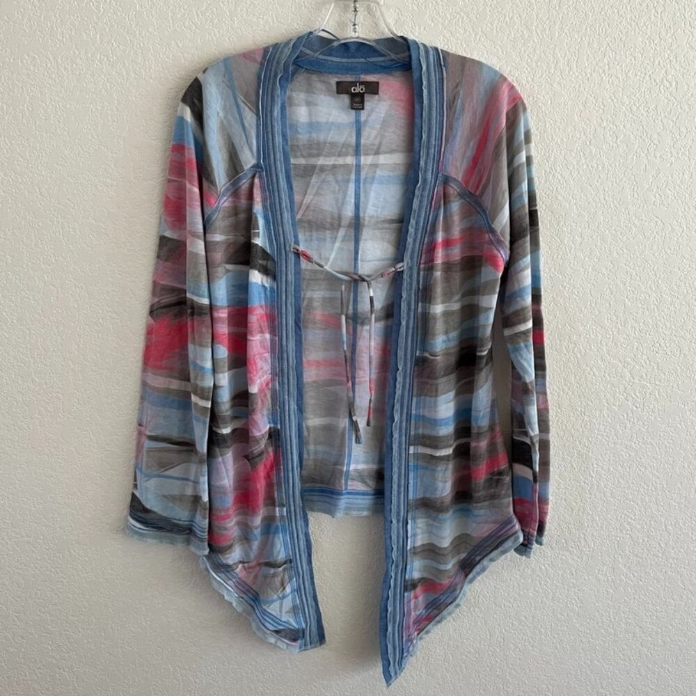 ALO Yoga Tie Front Cardigan Cover Up